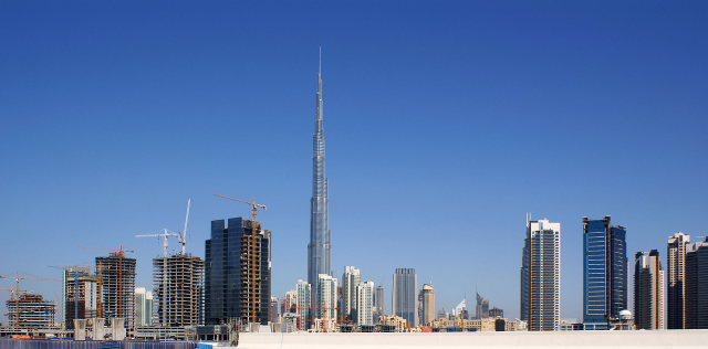 A Burj Khalifa, fotó:  Wikimedia