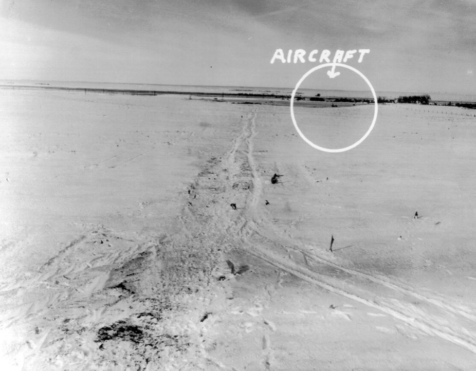 odáig siklott a gép a havon, kép: f-106deltadart.com