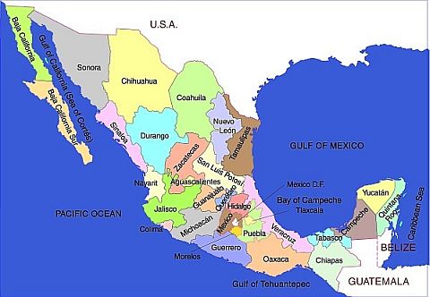 Mexikó államai Mexikó államai