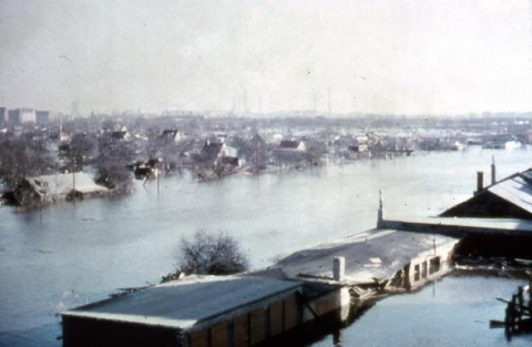 Hamburg, Wilhelmsburg - 1962, fotó: environmentandsociety