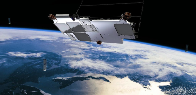 Starlink műhold, kép: SpaceX -- Teslarati