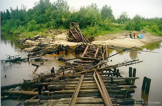 Sztálin elfeledett vasútja, fotó: Kosztyenko Sztálin elfeledett vasútja, fotó: Kosztyenko