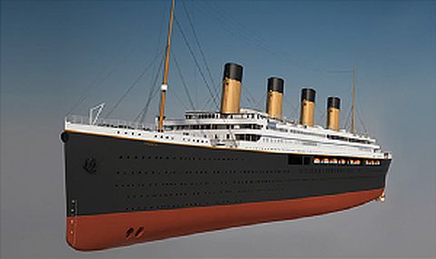 a Titanic II renderelt képe, forrás: Wikipedia