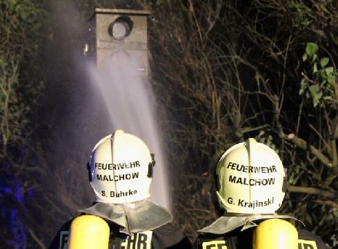 Grillszezonban, fotó: Malchow-i tűzoltóság